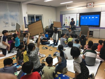 영주시, 부석초등학교 뒤뜰 야영으로 학생 모두 감동하다.