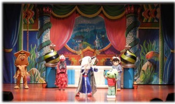 성남시청에서  바다 속 안전맨  자라  뮤지컬 공연 열려