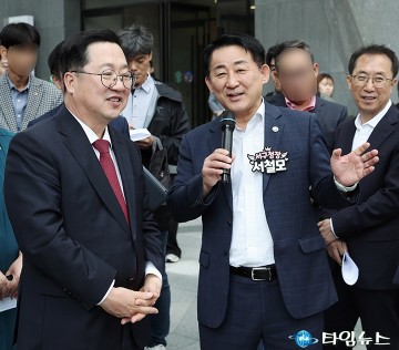 “대전판 타임스퀘어 만들겠다”…서철모 서구청장, 대덕대로서 비전 선포