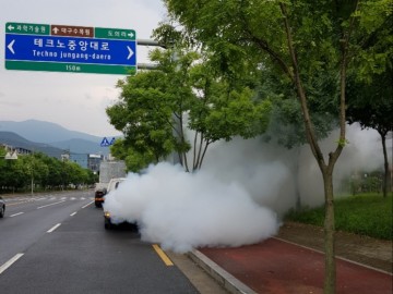 달성군보건소, 방역 취약지 합동 방역 실시