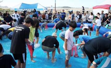 태안 안면도 대하축제는  맛 최고 가격 저렴,  꼭 놀러와유~