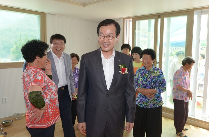 거창군 농촌고령자 공동생활홈 준공 , 신원면 대현마을