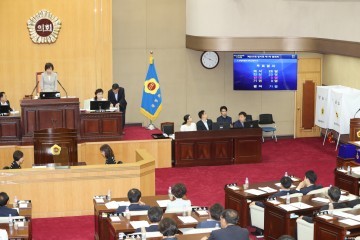 충북도의회 본회의장 선진 의정시스템 구축