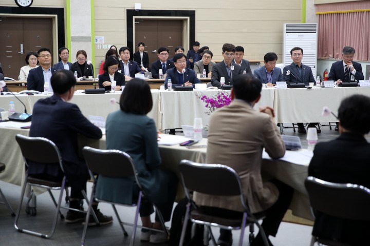 광주 광산구­더불어민주당 지역위원회, 정책협의회 개최