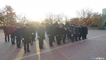 충북남부보훈지청, 12월 충혼탑 참배 실시