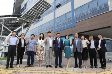 김삼호 광주시 광산구청장, ㈜에코전력 방문 