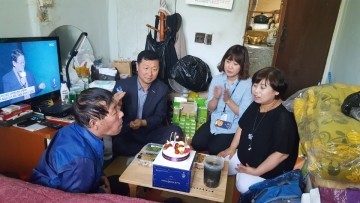 군산시 조촌동, ‘찾아가는 독거노인 생일상 차려드리기’ 감동 전해 