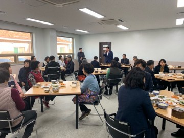 행복한 바보밥상 품평회 연 군위