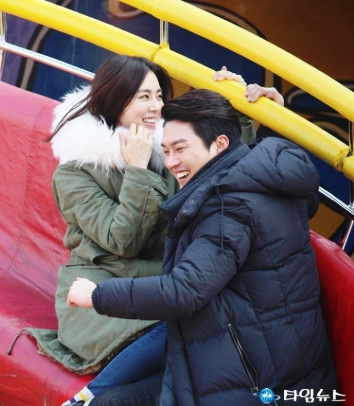 배우 한채아, 성혁 달달한 데이트 현장 포착! 최상의 커플 ‘달달 케미’