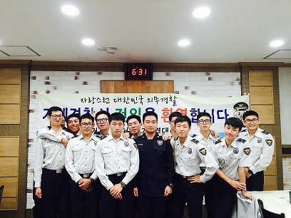 신임 전입 대원 환영식