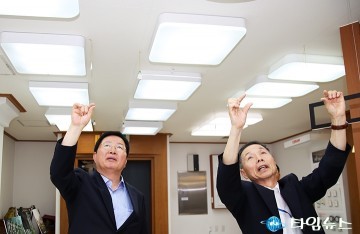 장종태 서구청장, 지역기업 격려방문
