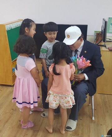 충북남부보훈지청, 유치원생과 6.25참전유공자의 만남 행사 추진