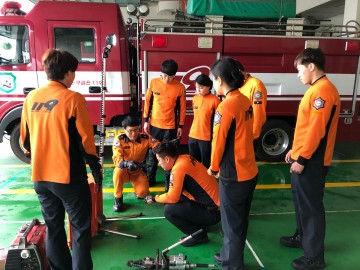 보성소방서, 신규 임용자 과정 교육 훈련 실시