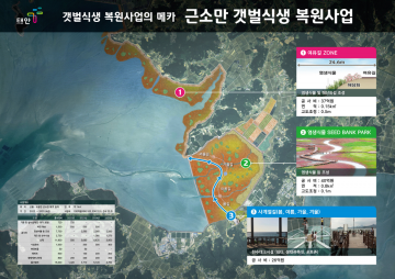 “생태관광 거점 근소만” 갯벌 식생 복원사업 공모 선정