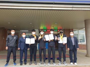 김천중앙고‘제19회 전국 세팍타크로 선수권 대회’2종목 우승