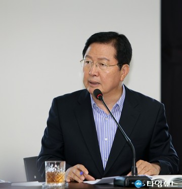 장종태 서구청장, 50만 서구민 한마음으로 응원!