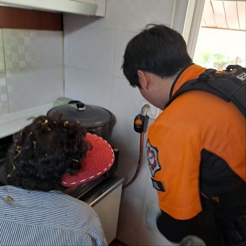 해남소방서 119생활안전순찰대-마산면 우리동네 복지기동대 협업 현장 활동 실시