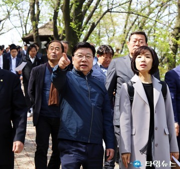 권선택 대전시장, 문화예술촌을 직접 둘러보다!