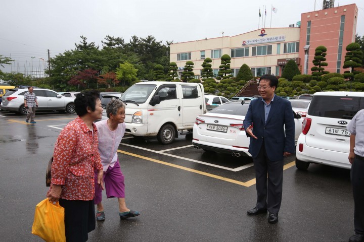 영흥면 사랑나눔 무료급식소를 방문