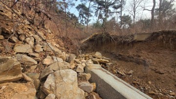 화순군, 산사태 예방 위한 사방사업 본격 추진 