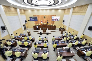 세종시의회 제70회 임시회 개회
