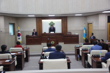 예천군의회 제205회 임시회 개회.... 21일까지 하반기 사업장 현지 확인 