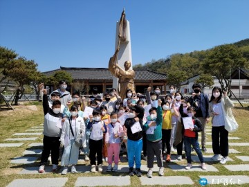 온정초등학교, 독립 운동길 탐방 및 사격·서바이벌 체험