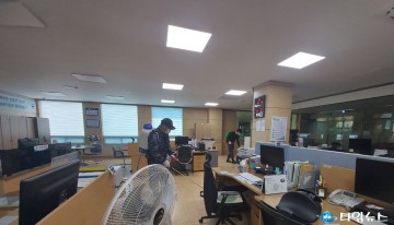 특수임무유공자회 충청북도지부, 코로나 19 확산 방지 방역 실시!