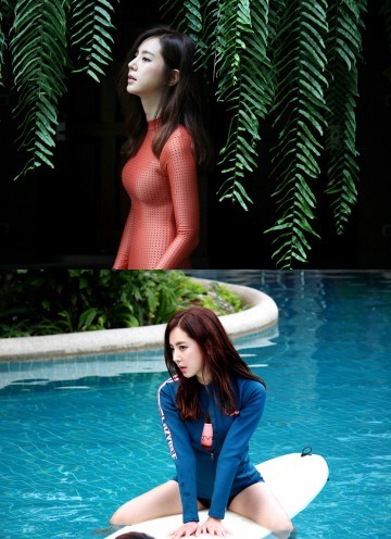 배우 한채아, ‘래쉬가드 여신’다운 미모 끝판왕! 