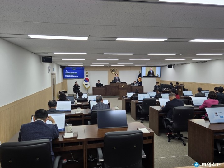 충청광역연합의회, 2025년 마지막 정례회 마무리