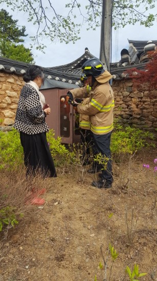 보성소방서, 목조문화재 합동소방훈련