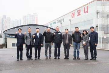 장세용 구미시장, 설연휴 맞아 기업현장 방문