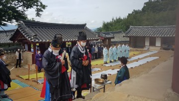 비안향교 추계 석전대제 봉행