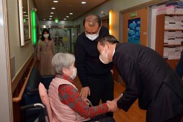 이병노 담양군수, 설 맞이 사회복지시설 위문