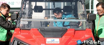 대전 서구, 지역자율방재단과 민관 제설 대응 첫 가동…스마트제설기 확대
