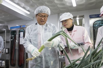 최교진 세종시교육감, 학교급식 특별점검 실시