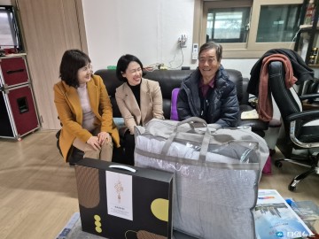 충북남부보훈지청, 설 명절 계기 취약계층 보훈가족 위문 실시