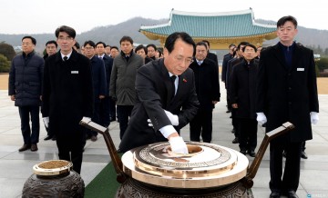 한현택 동구청장, 국태민안(國泰民安)을 기원!