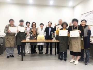 국립나주병원, 정신 장애인 직업재활훈련생 바리스타 2급 자격 취득