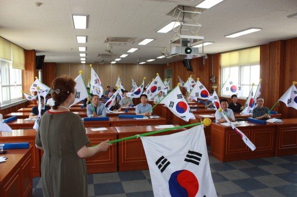 구미교육지원청 광복70주년 기념 8월 새달맞이 회의 개최