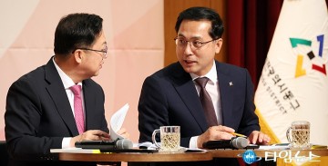 건의하는 박희조 동구청장