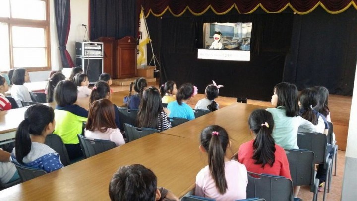 음성서, 맞춤식 학교폭력 예방 인형극 ‘인기 만점’