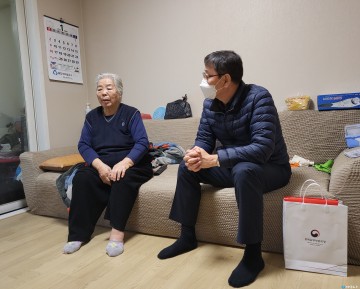 충북남부보훈지청, 설 명절 맞아 보훈가족 현장방문 실시