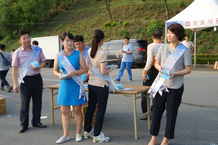 제천경찰서,국제음악영화제 기간 4대 사회악 근절 캠페인