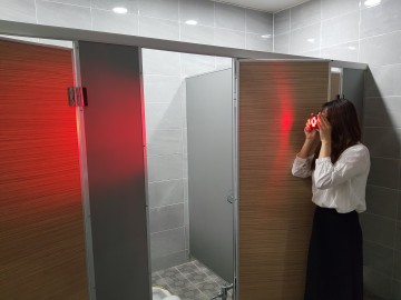 군위군, 시외버스터미널 불법촬영카메라 점검
