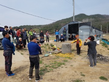 구미시농업기술센터 수박 방임재배 기술보급