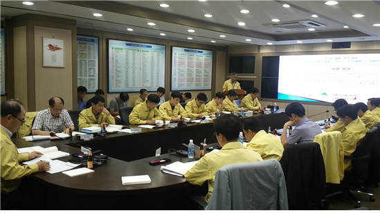 대구시, 댐 붕괴 대비 주민대피 도상훈련 시행