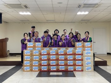 대전 중구 목동, 아동 71명에 ‘건강한 여름나기 꾸러미’ 전달