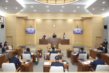 예천군의회, 제250회 임시회 개회