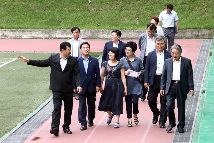 대전시의회 교육위원회, 대전한빛고 여자축구부 선수 격려